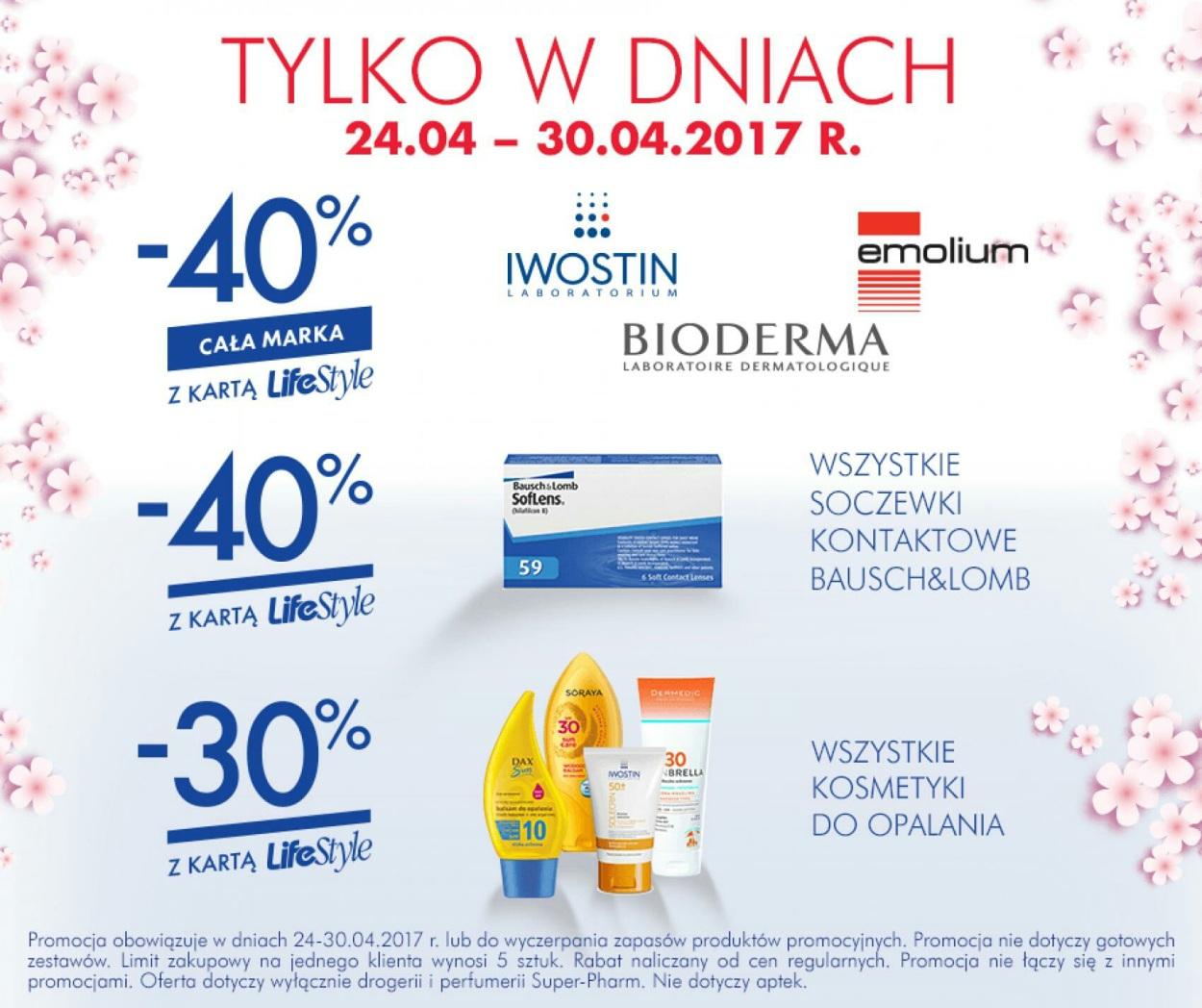 Gazetka promocyjna Superpharm str. 1