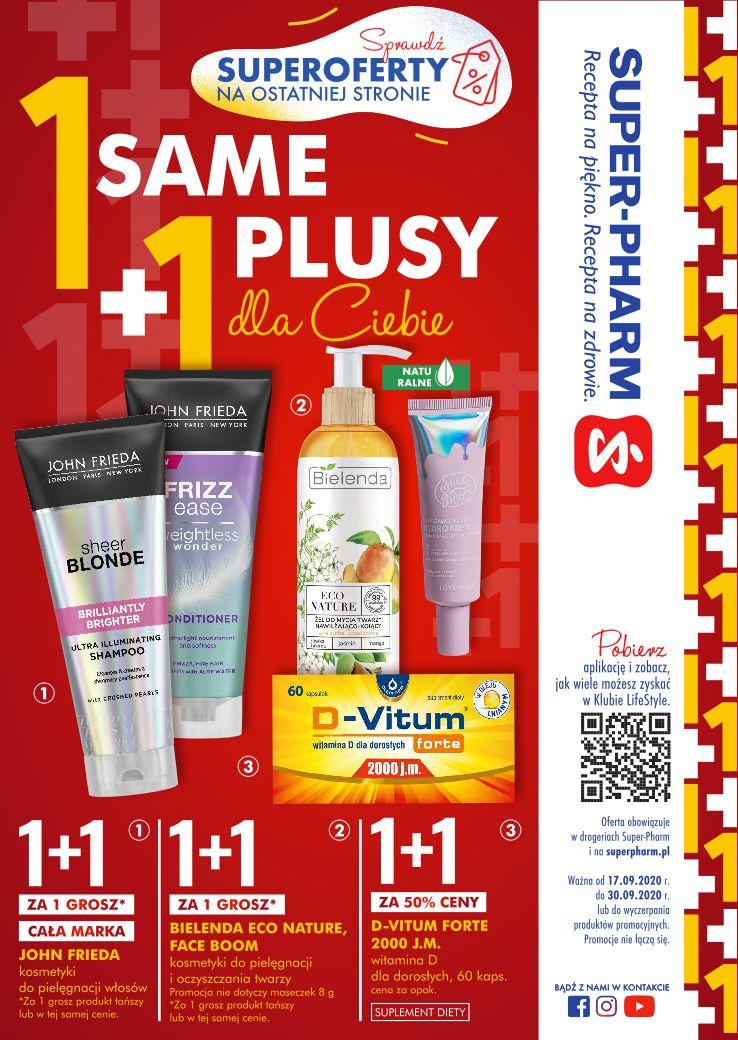 Gazetka promocyjna Superpharm str. 1