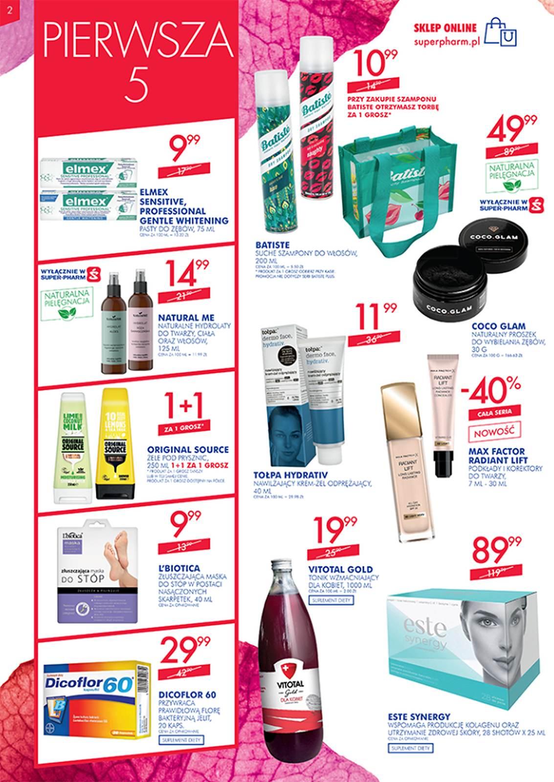 Gazetka promocyjna Superpharm str. 2