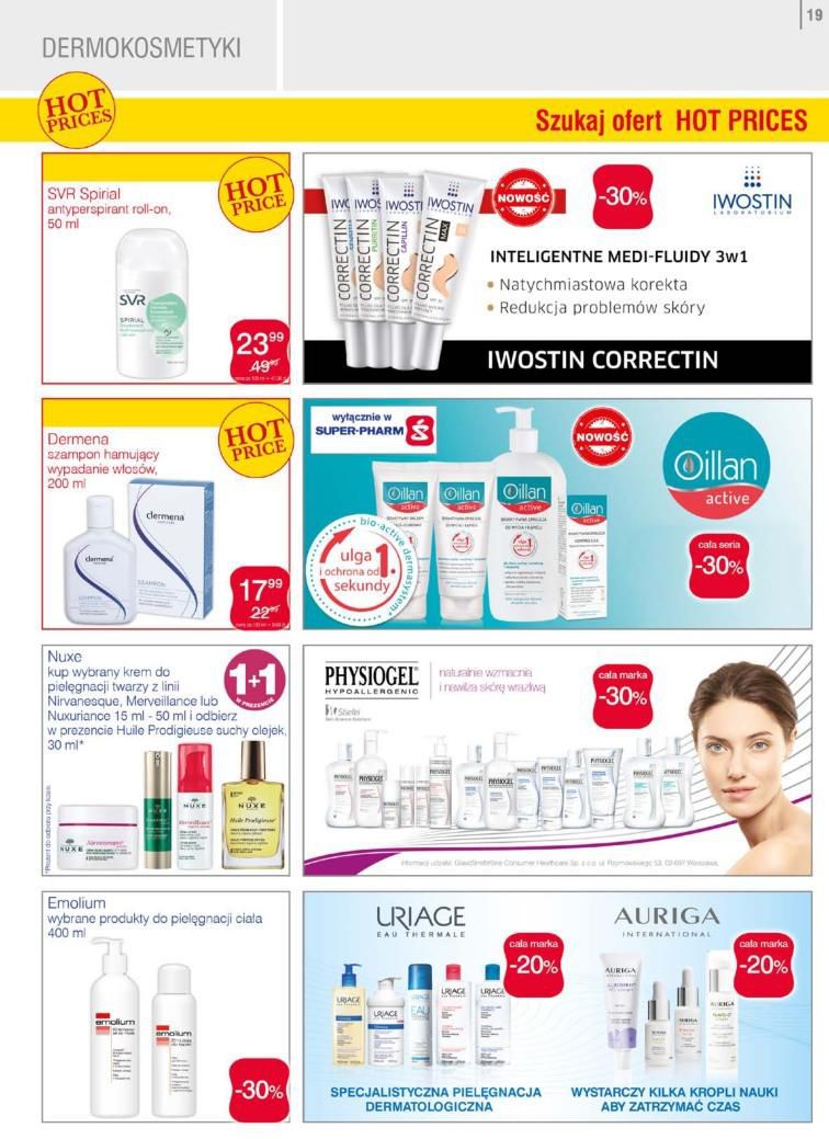 Gazetka promocyjna Superpharm str. 19