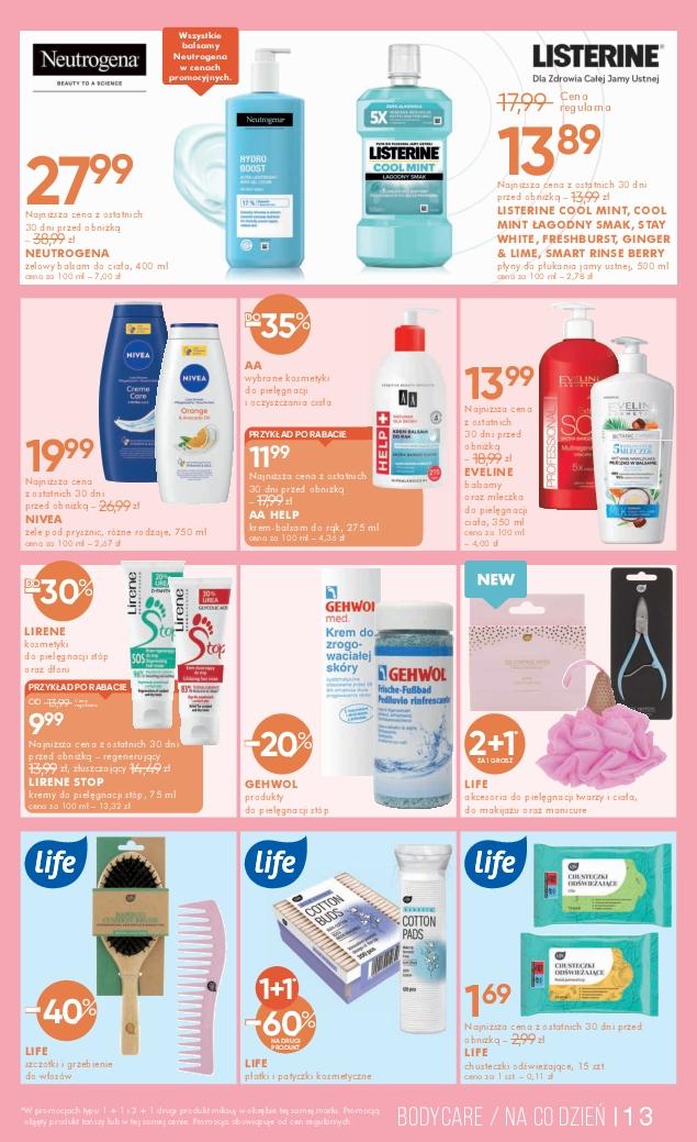 Gazetka promocyjna Superpharm str. 13