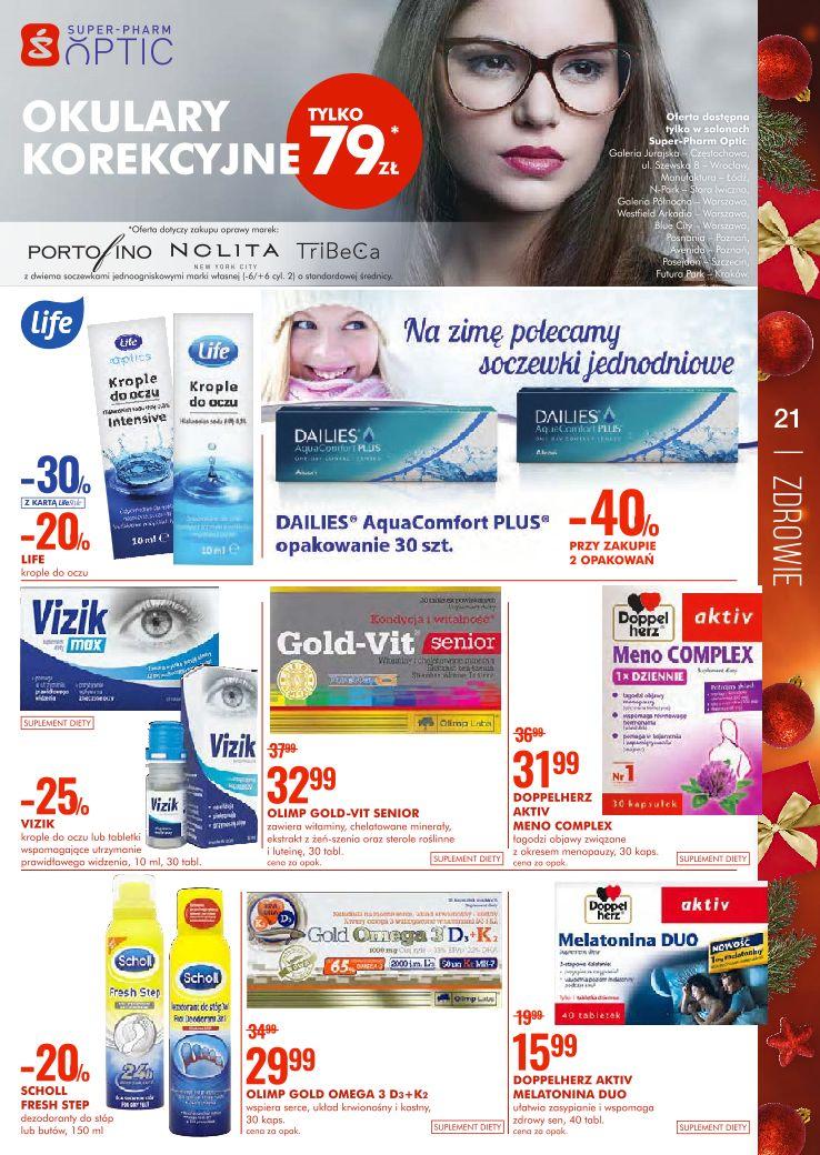 Gazetka promocyjna Superpharm str. 21