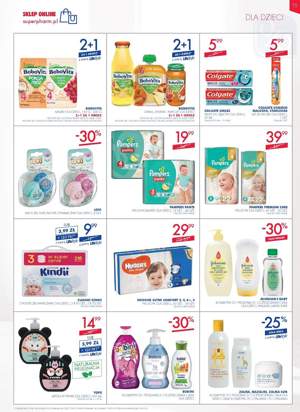 Gazetka promocyjna Superpharm str. 15