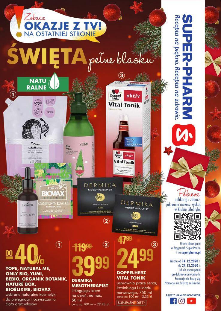 Gazetka promocyjna Superpharm str. 1