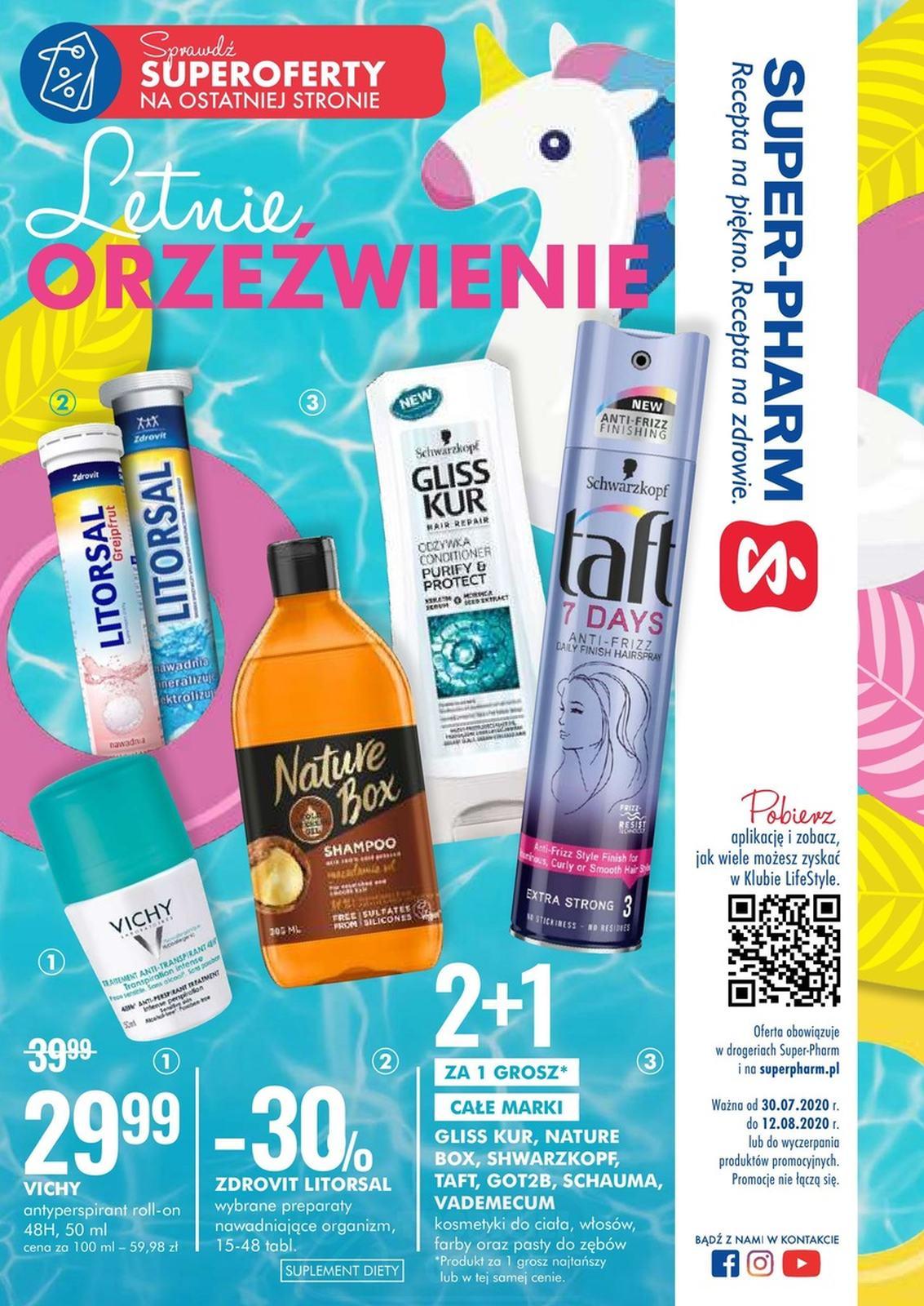 Gazetka promocyjna Superpharm str. 1
