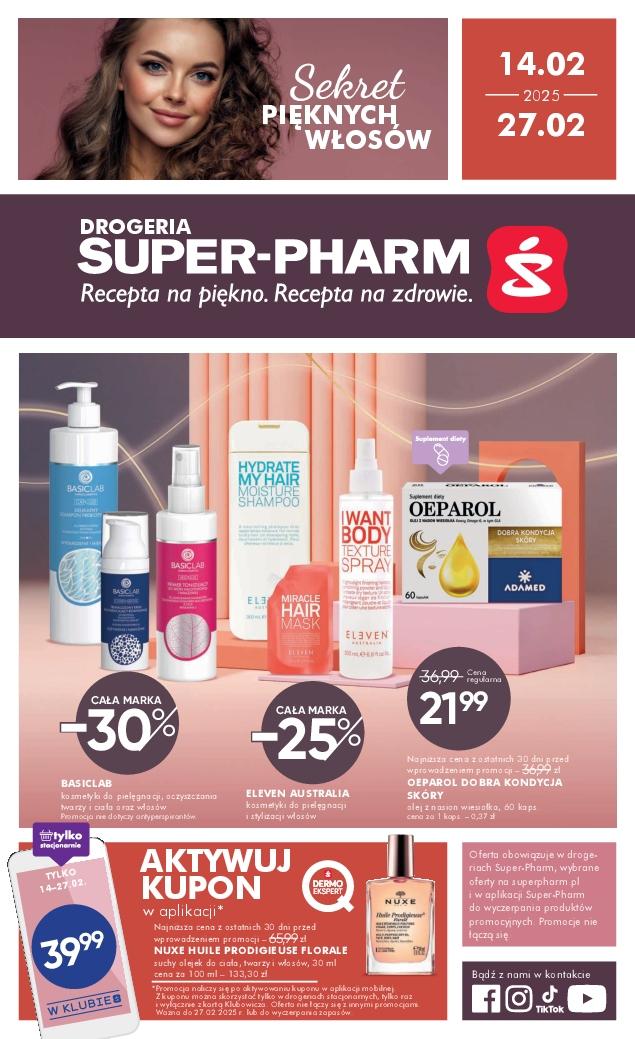 Gazetka promocyjna Superpharm str. 1