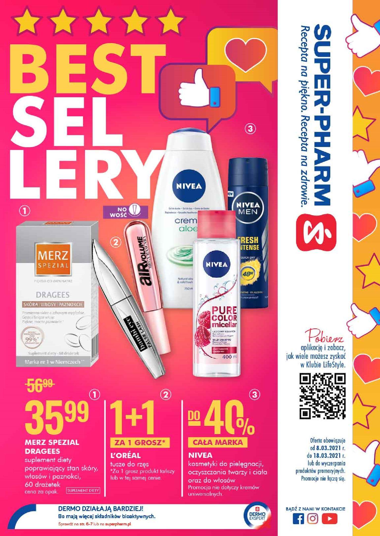 Gazetka promocyjna Superpharm str. 1