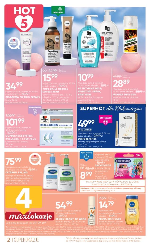 Gazetka promocyjna Superpharm str. 2