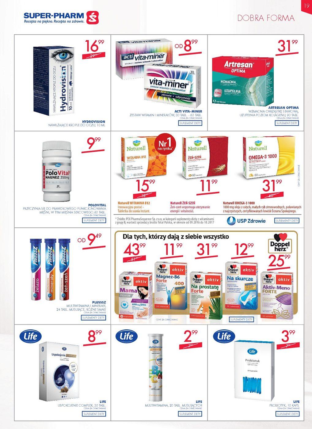 Gazetka promocyjna Superpharm str. 19