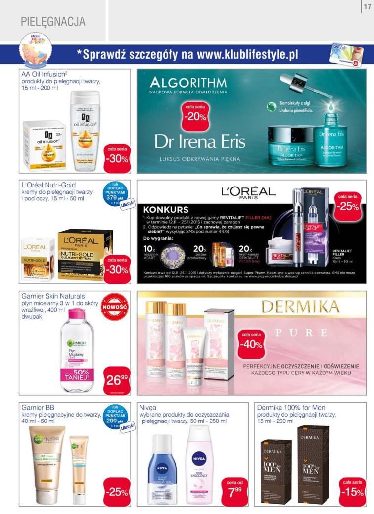 Gazetka promocyjna Superpharm str. 17