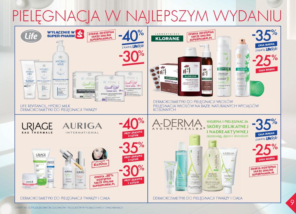 Gazetka promocyjna Superpharm str. 9