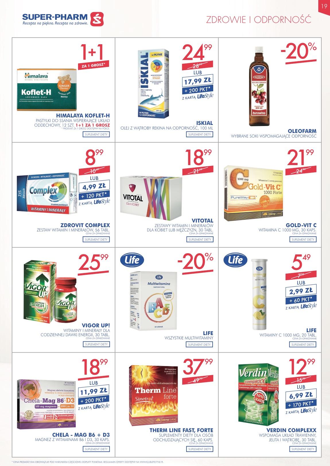 Gazetka promocyjna Superpharm str. 19