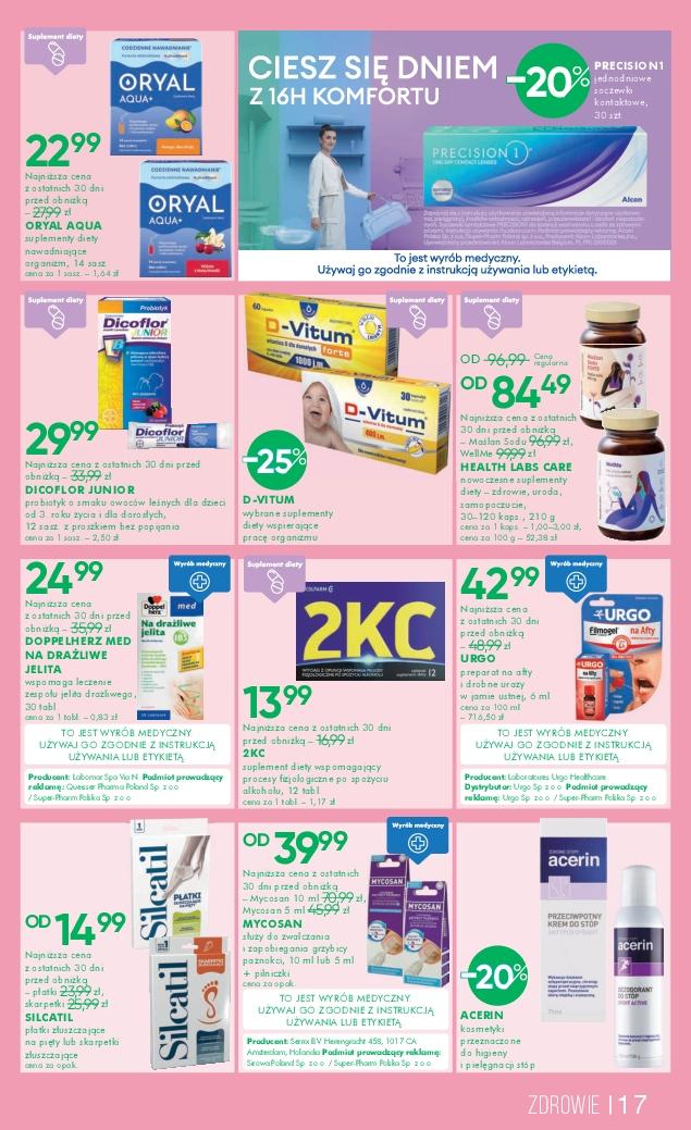 Gazetka promocyjna Superpharm str. 17