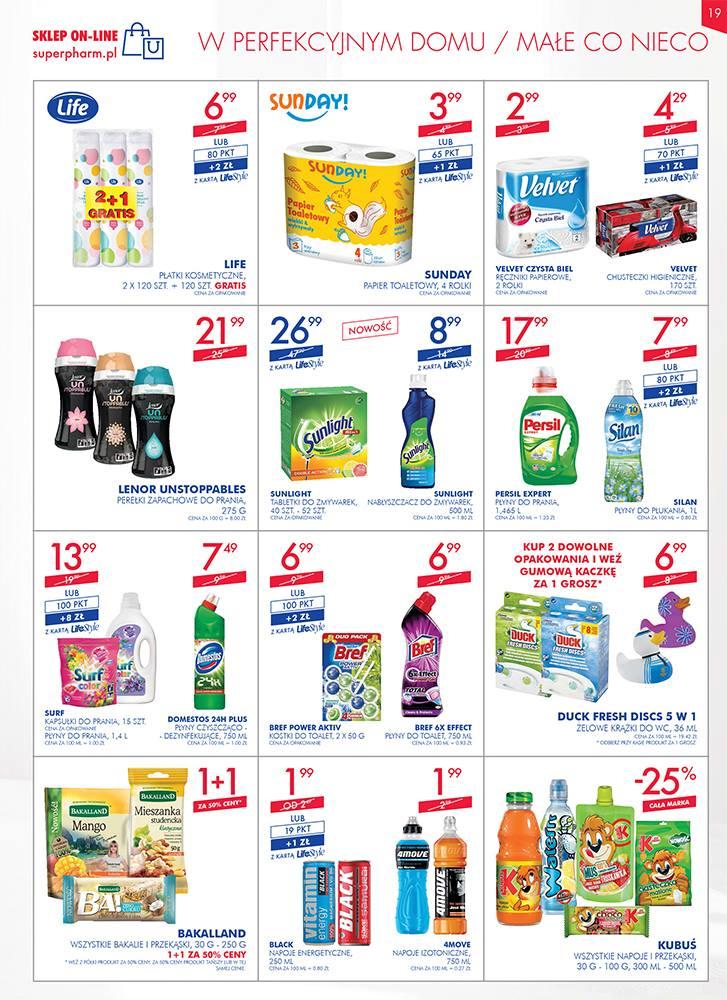 Gazetka promocyjna Superpharm str. 19