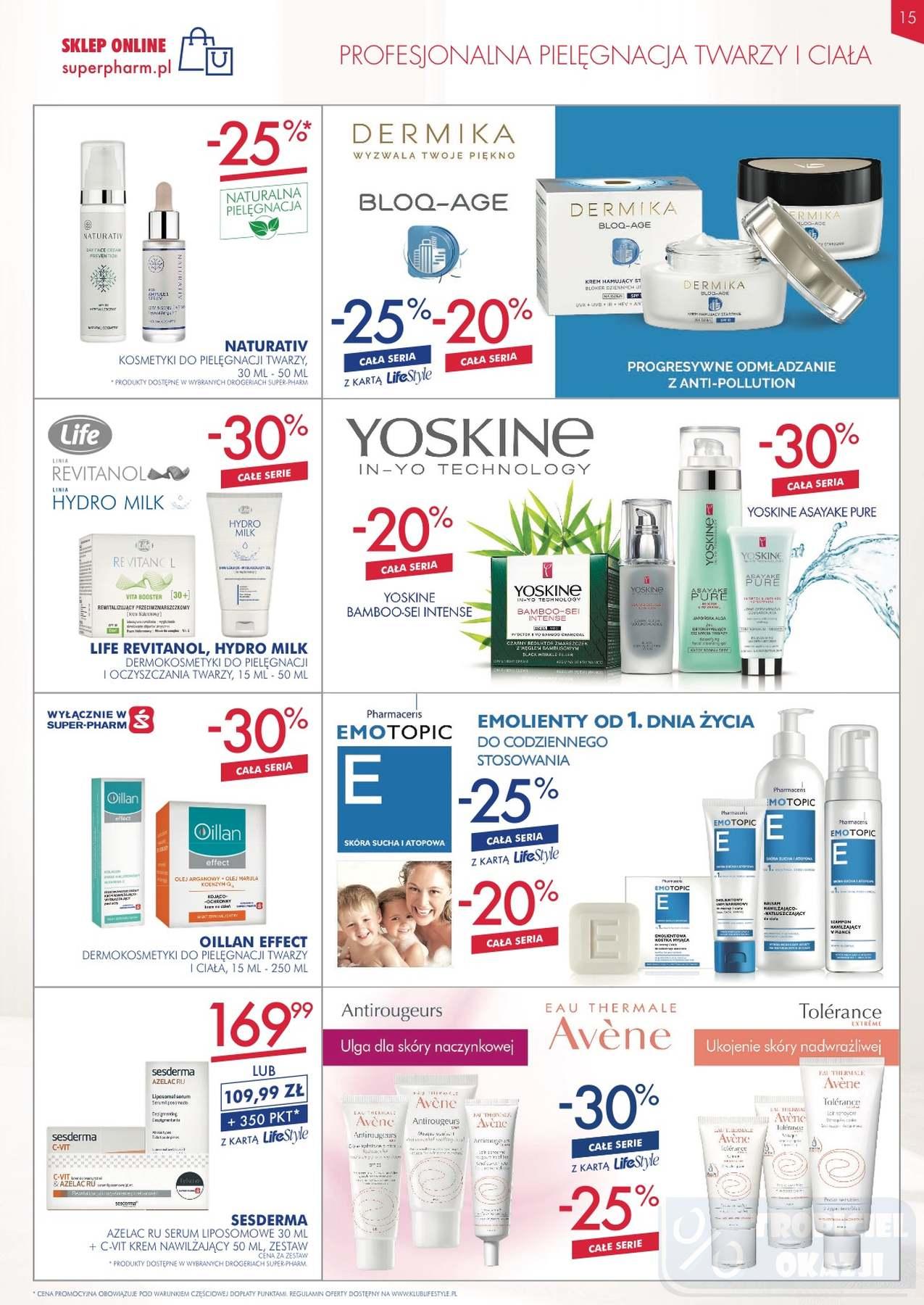 Gazetka promocyjna Superpharm str. 15