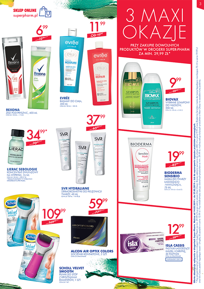 Gazetka promocyjna Superpharm str. 3