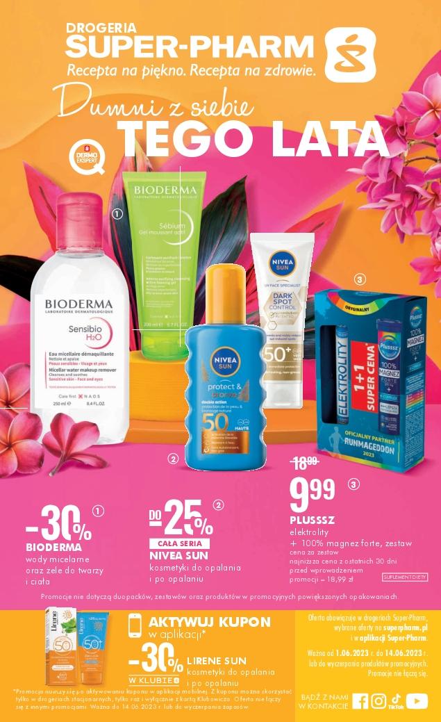 Gazetka promocyjna Superpharm str. 1