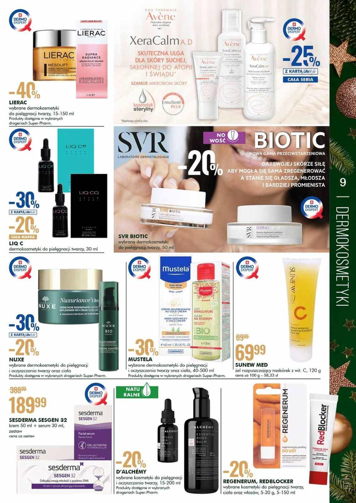 Gazetka promocyjna Superpharm str. 9