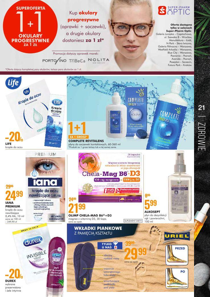 Gazetka promocyjna Superpharm str. 21