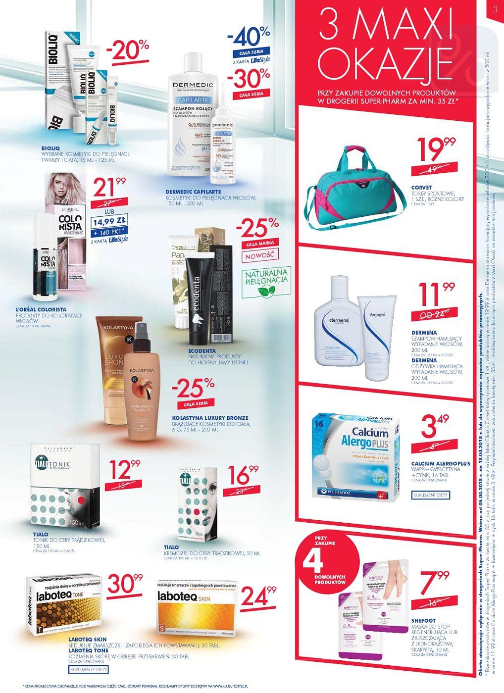 Gazetka promocyjna Superpharm str. 3