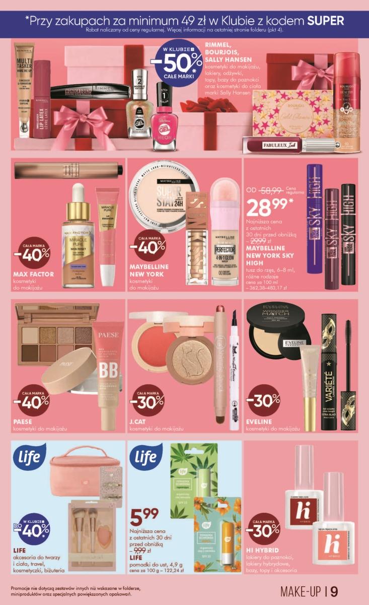 Gazetka promocyjna Superpharm str. 9