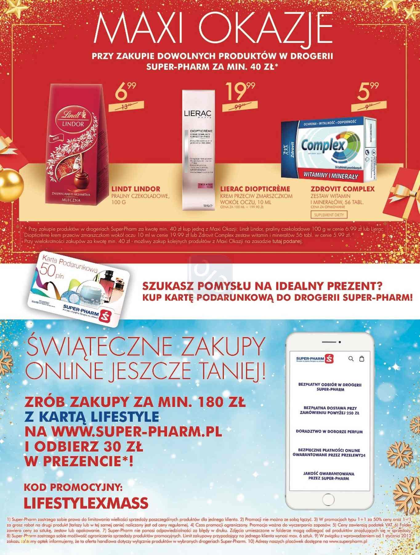 Gazetka promocyjna Superpharm str. 48