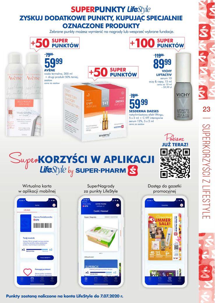 Gazetka promocyjna Superpharm str. 23