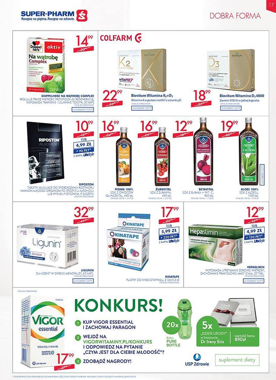 Gazetka promocyjna Superpharm str. 17