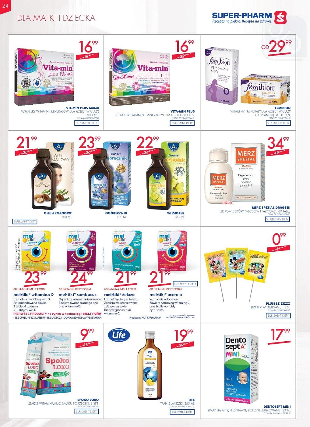 Gazetka promocyjna Superpharm str. 24