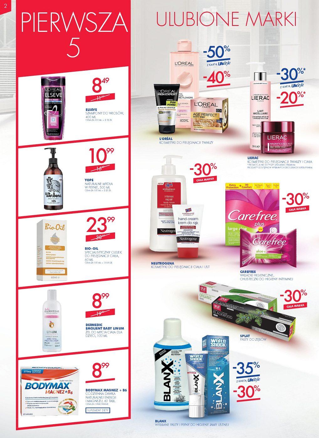 Gazetka promocyjna Superpharm str. 2