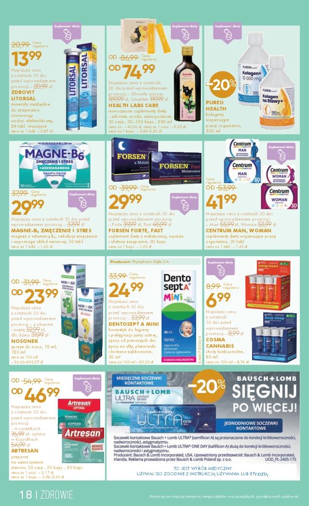 Gazetka promocyjna Superpharm str. 18
