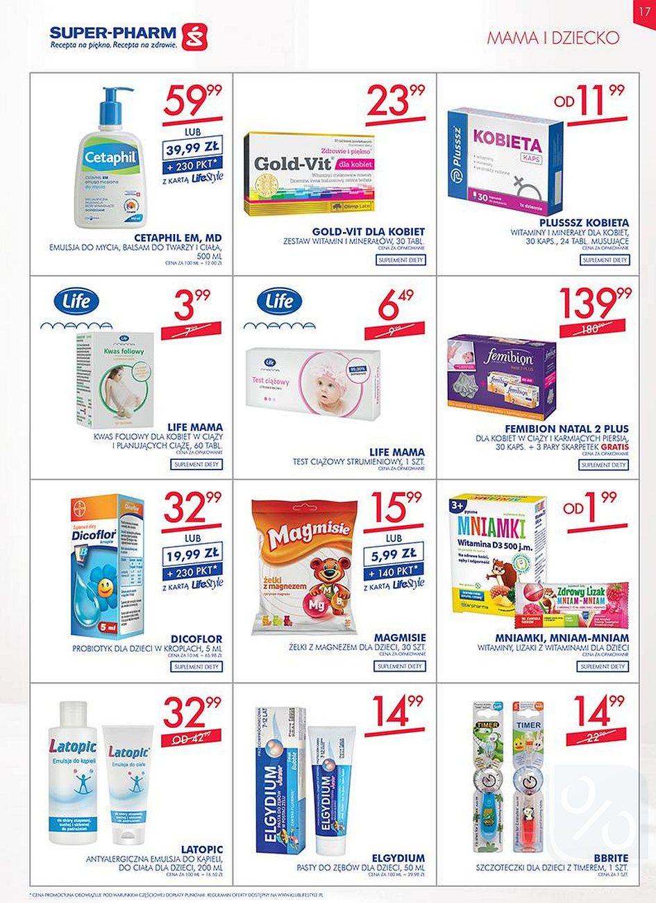 Gazetka promocyjna Superpharm str. 17