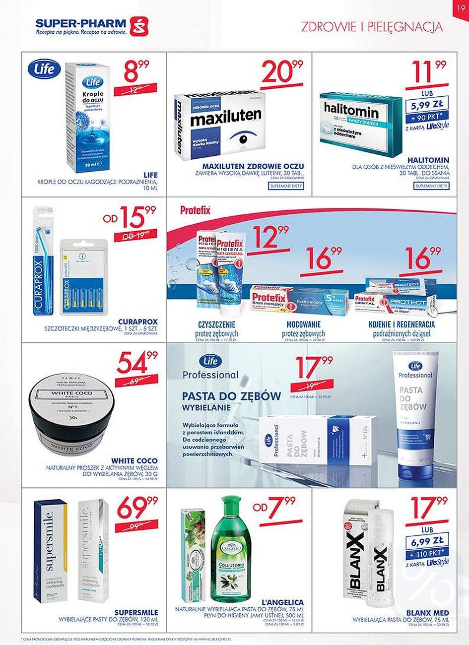 Gazetka promocyjna Superpharm str. 19