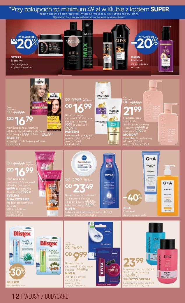 Gazetka promocyjna Superpharm str. 12