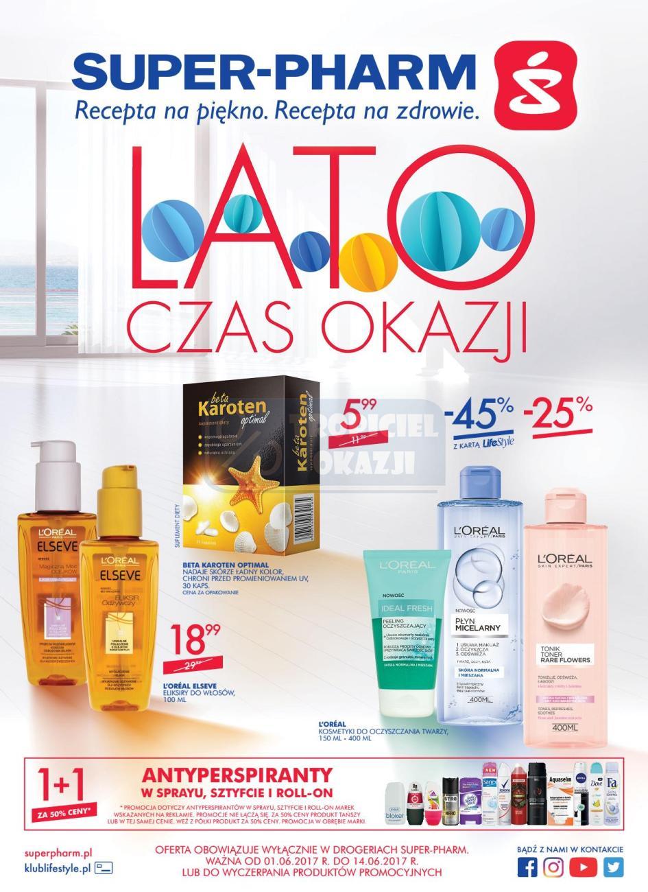 Gazetka promocyjna Superpharm str. 1