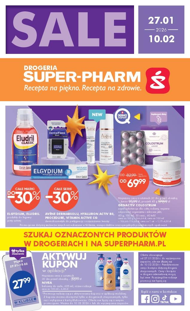 Gazetka promocyjna Superpharm str. 1