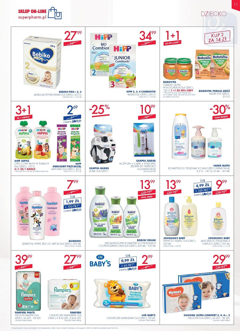 Gazetka promocyjna Superpharm str. 11