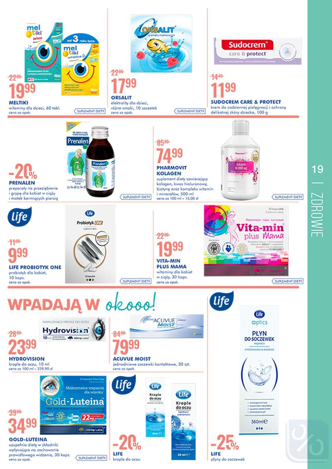 Gazetka promocyjna Superpharm str. 19