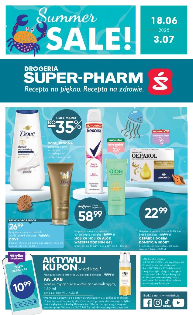 Gazetka promocyjna Superpharm str. 1