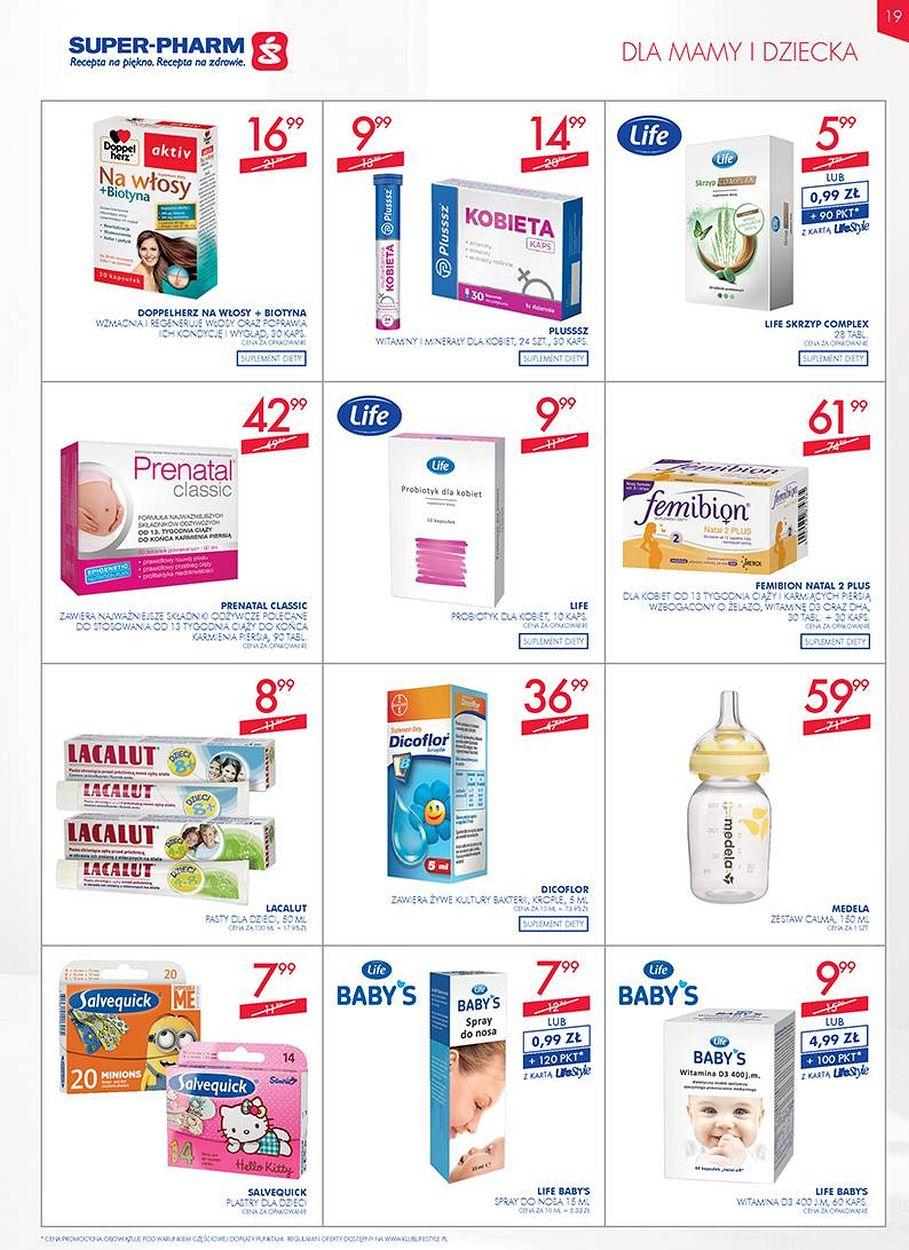 Gazetka promocyjna Superpharm str. 19