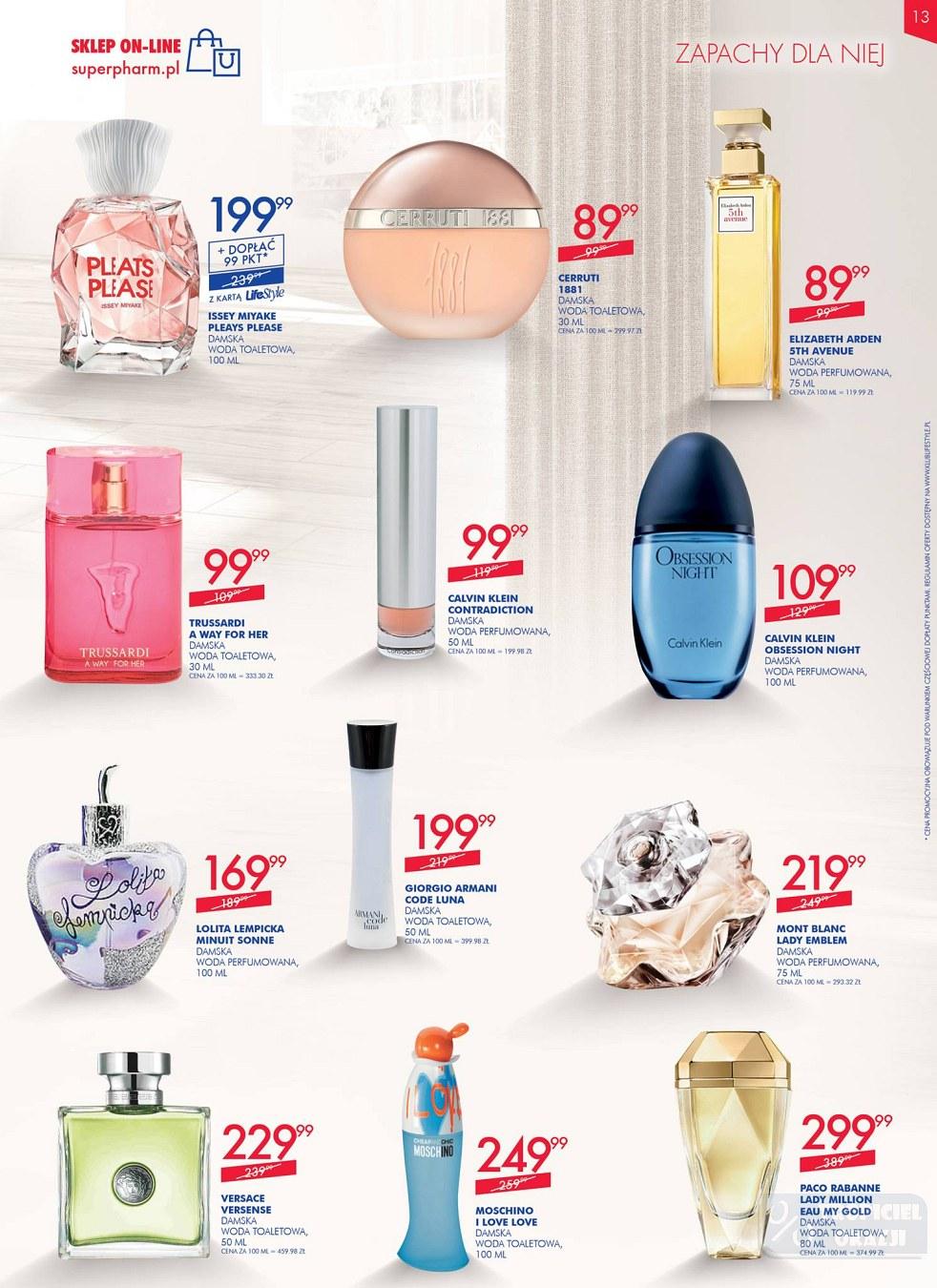 Gazetka promocyjna Superpharm str. 13