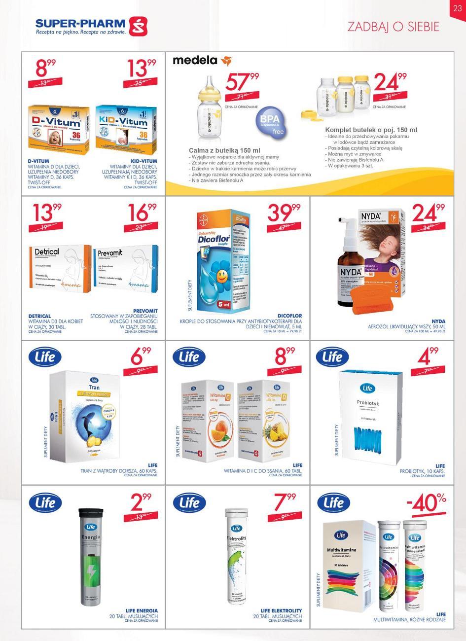 Gazetka promocyjna Superpharm str. 23