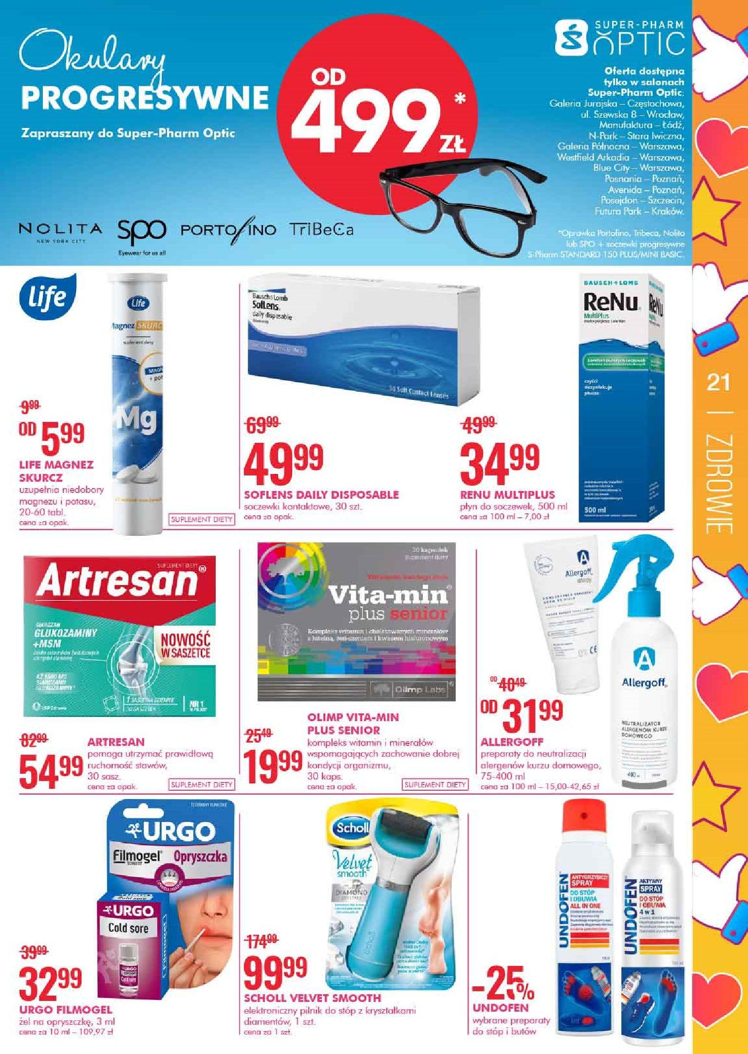Gazetka promocyjna Superpharm str. 21