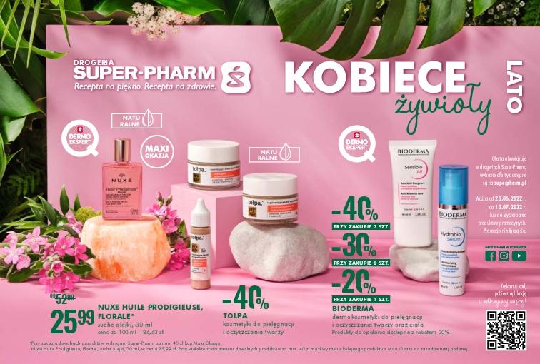Gazetka promocyjna Superpharm str. 1