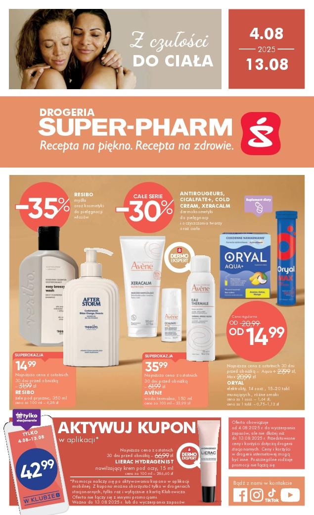 Gazetka promocyjna Superpharm str. 1