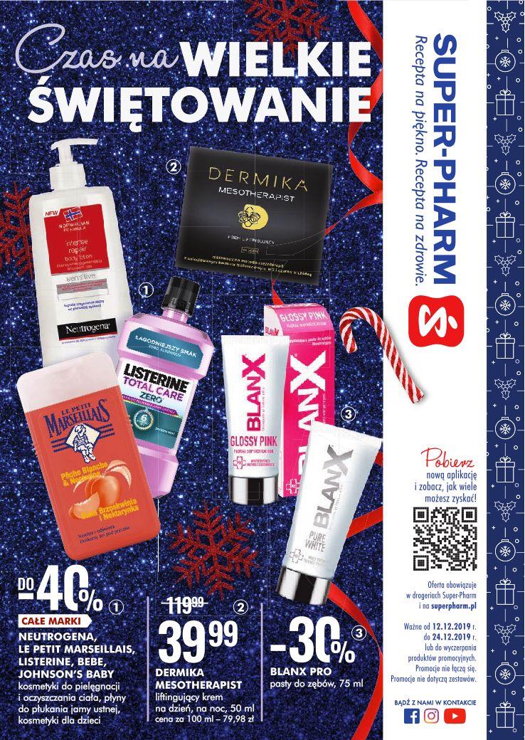 Gazetka promocyjna Superpharm str. 1