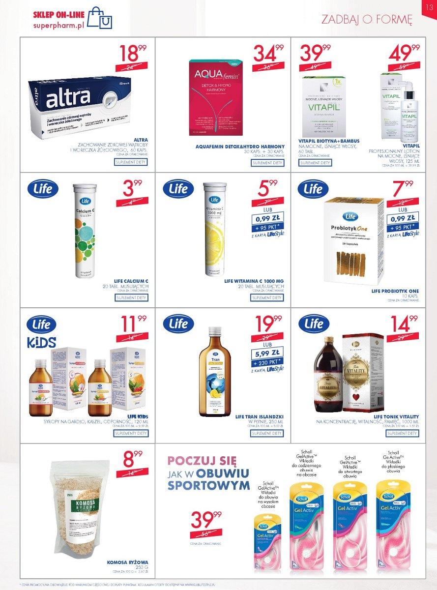 Gazetka promocyjna Superpharm str. 13