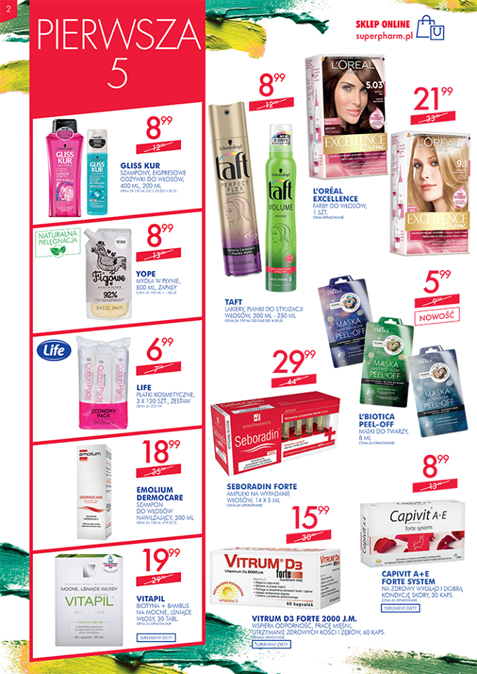 Gazetka promocyjna Superpharm str. 2