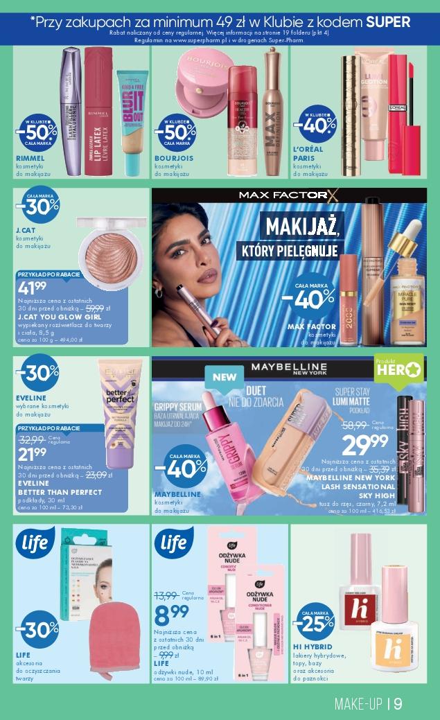 Gazetka promocyjna Superpharm str. 9