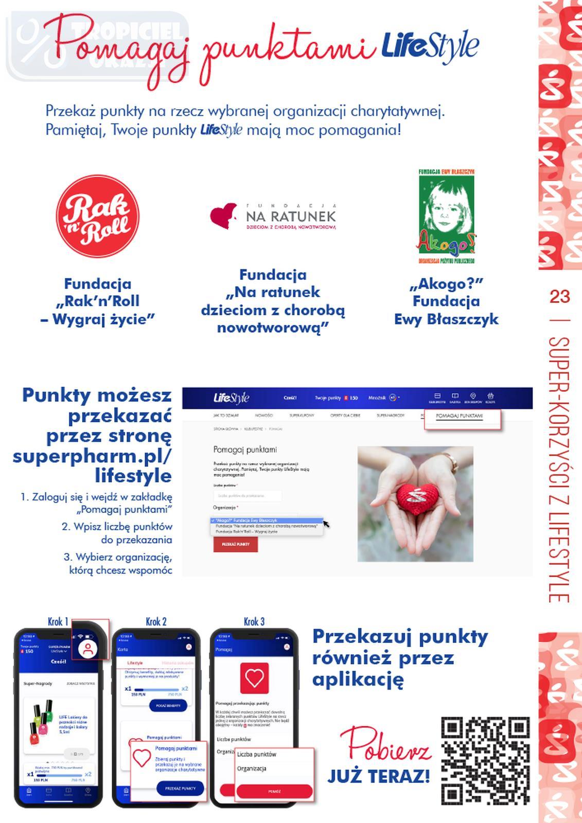 Gazetka promocyjna Superpharm str. 23